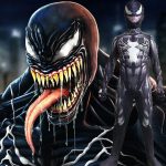 Venom Spiderman Costume, Cosplay for Adults and Kids
