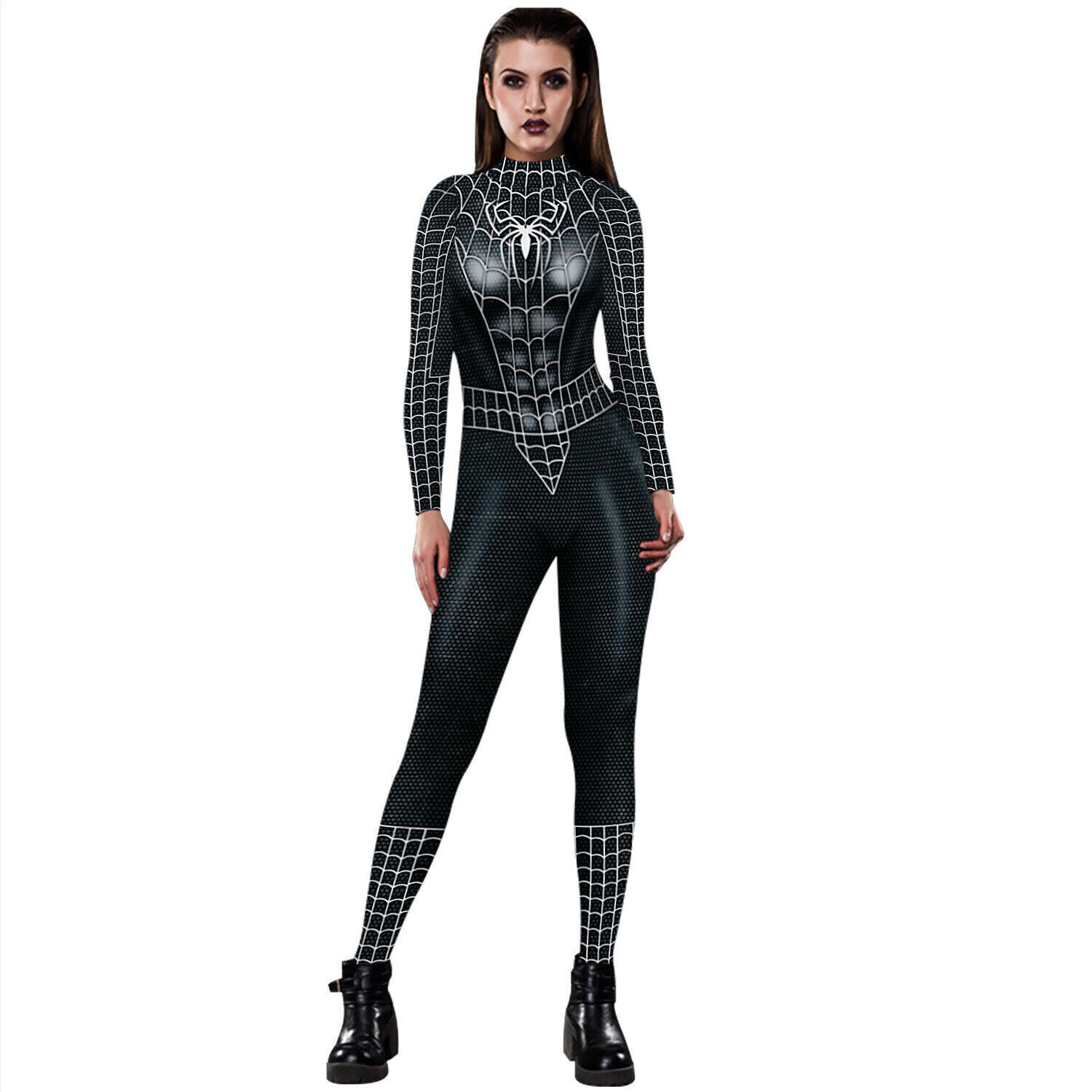 Venom Female Costume Bodysuit