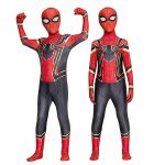 SpiderMan Costume Cosplay Spider-Man Jumpsuit Halloween Costume for Kids